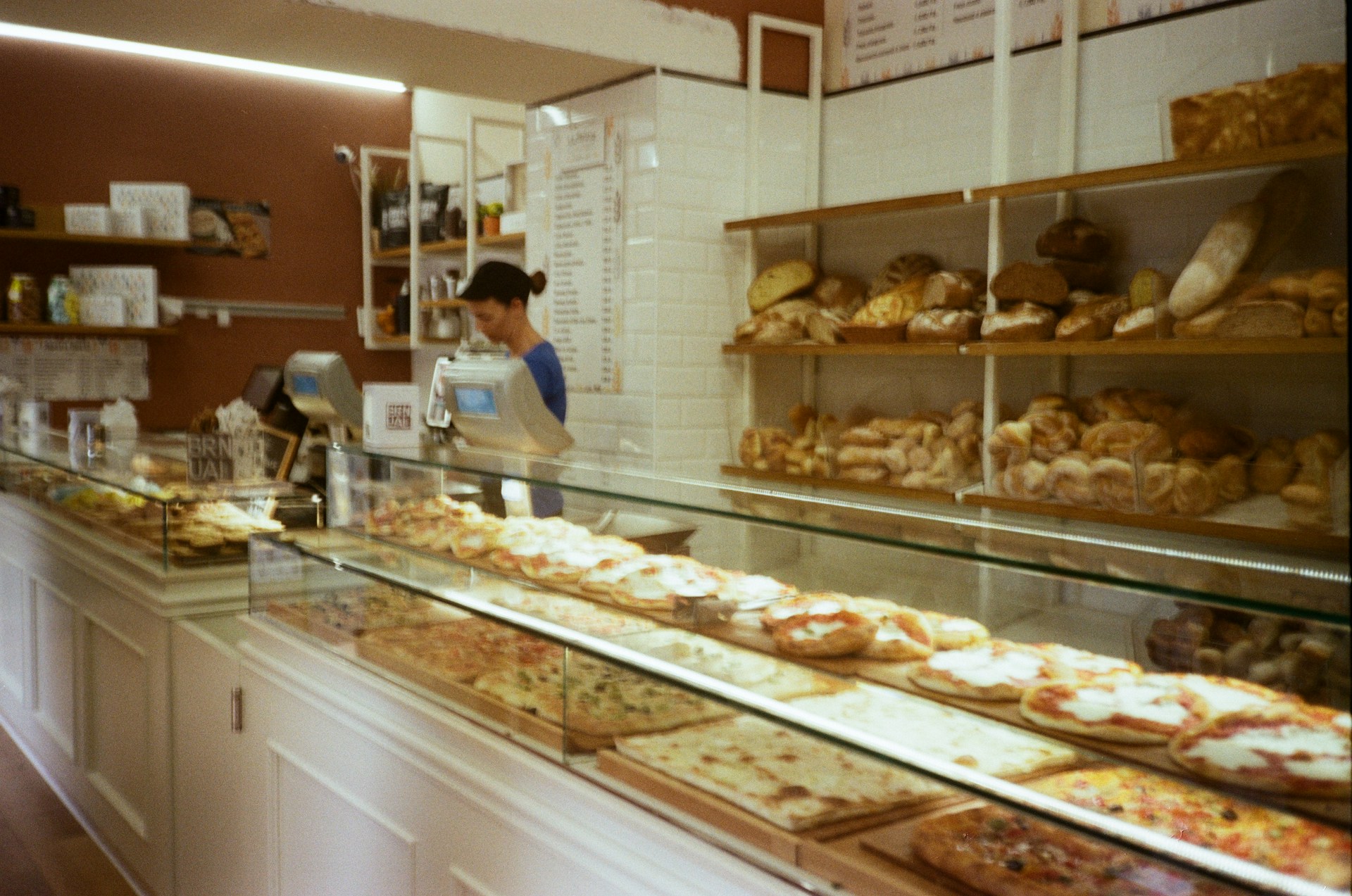 Comptoir de pizzette et focaccia